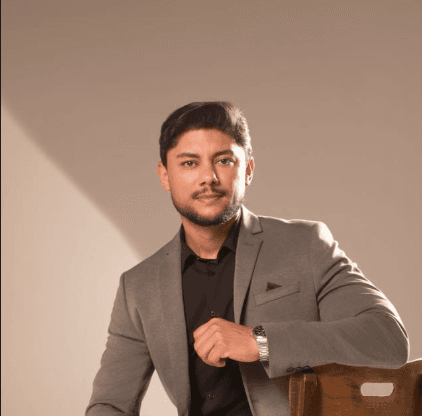 Jhan Alves em retrato editorial