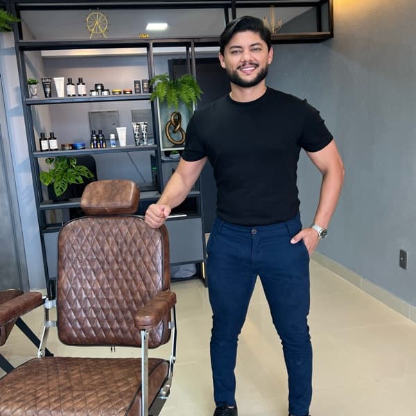 Jhan Alves no Studio Visage